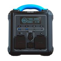 Generador eléctrico Forza Titan de baterías lmfp, 700W, negro
